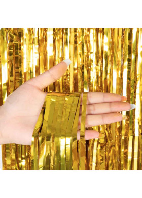 Штора фольгированная Золото