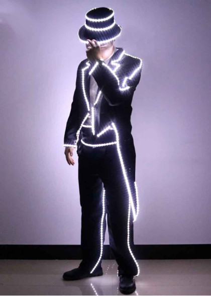 Джентльмен Світлодіодний костюм