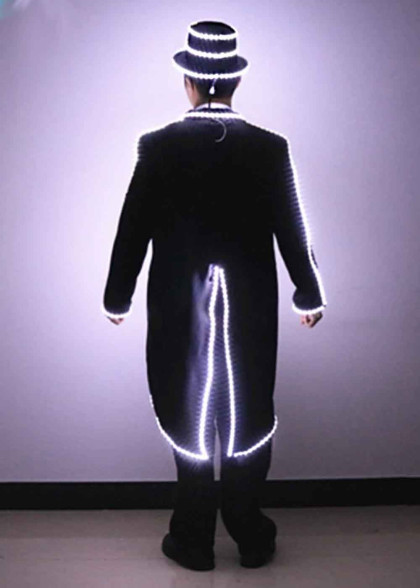 Джентльмен Світлодіодний костюм