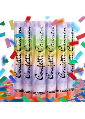 Хлопушка бумажная Радуга