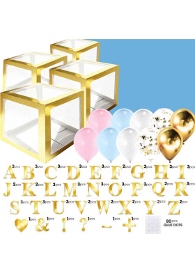 Куб прозрачный Золото