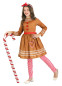 Костюм Имбирной Леди, HC1044, размеры 5-6 лет, 7-8 лет, 9-10 лет, 11-12 лет, 13-14 лет, 15-16 лет