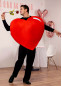 Костюм красного Сердца, HC1057, размер ONE SIZE