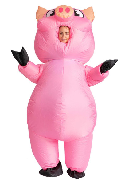 Надувний костюм Свинки