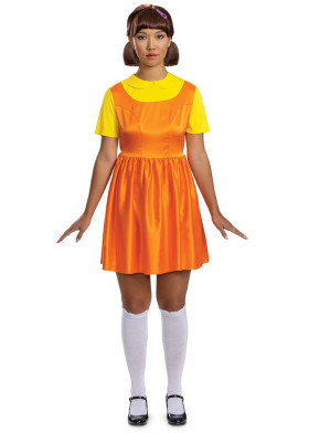 Женский костюм Игра в кальмара