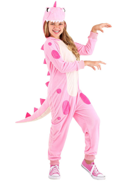 Рожевий кігурумі Динозавр