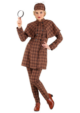 Женский костюм Шерлока Холмса