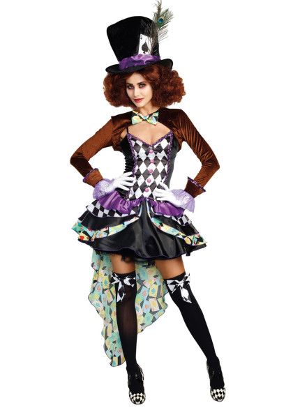 Жіночий костюм Капелюшника