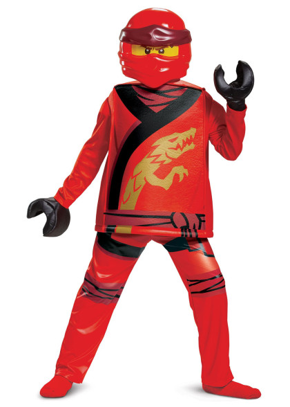 Лего ниндзяго Кай костюм