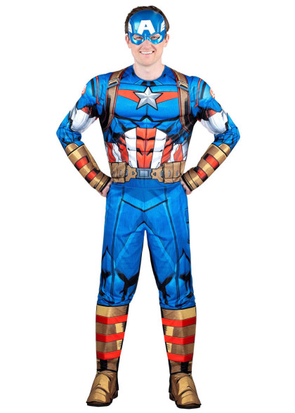 Чоловічий костюм Капітан Америка