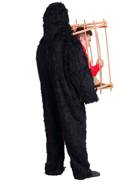 Горила костюм людина в клітці