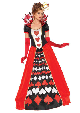 Взрослый костюм Королева карт