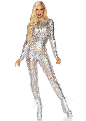 Серебряный комбинезон