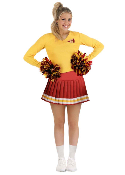 Жовтий костюм вболівальниці