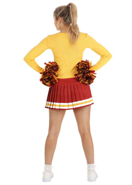 Жовтий костюм вболівальниці