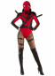 Дэдпул костюм женский, HC1777, размеры S, M, L, XL