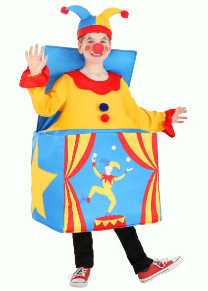 Клоун в коробці костюм