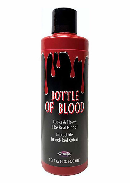 Пляшка крові