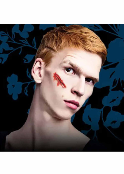 Тюбик крові та маска рани