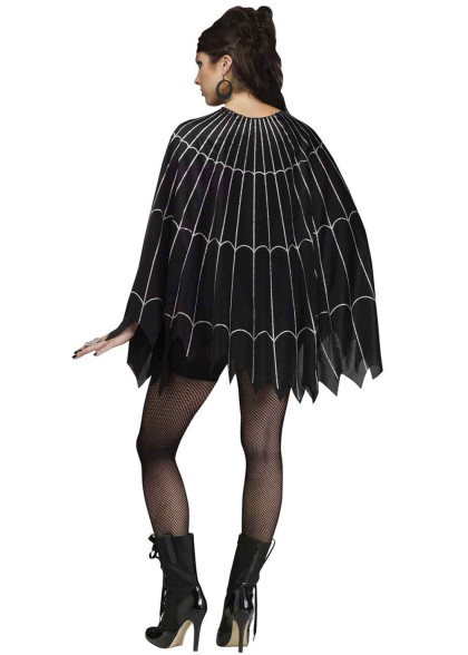 Пончо паутинка