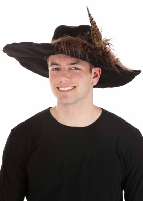 Пиратская шляпа с пером