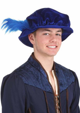 Шляпа Ромео с пером