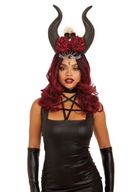 Головной убор рога череп