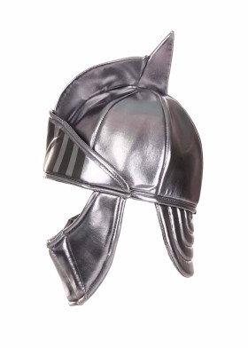 Серебряный рыцарь шлем