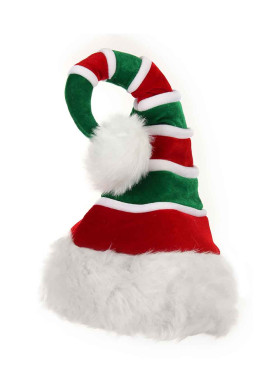 Полосатая шляпа Санты