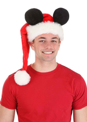 Шапка Санта Микки Маус