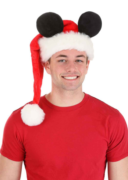 Шапка Санта Міккі Маус