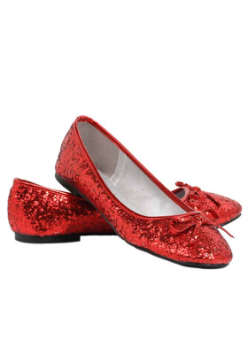 Балетки красные