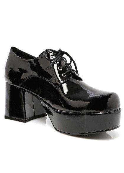 Чорні лаковані туфлі