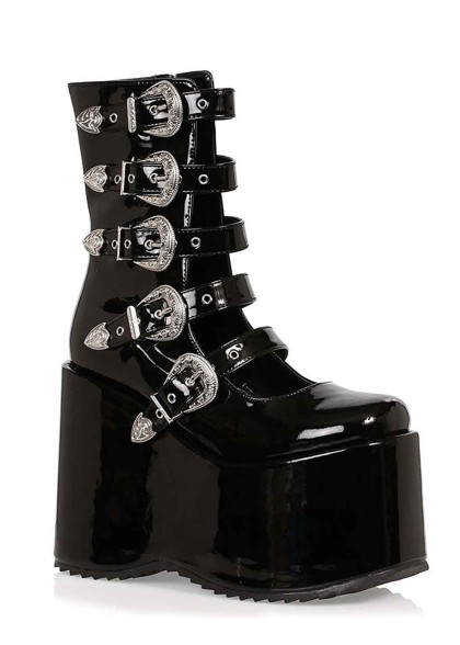 Чоботи на високій платформі