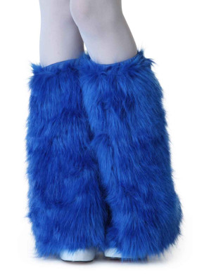 Пушистые накладки на ноги