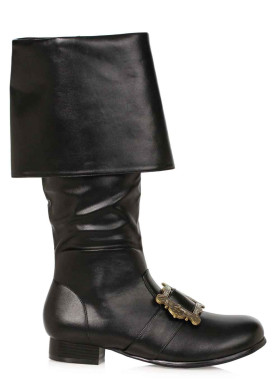 Сапоги с пиратской пряжкой