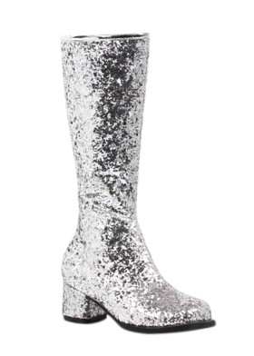 Сапоги серебряные
