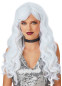 Белый волнистый парик, HC3537