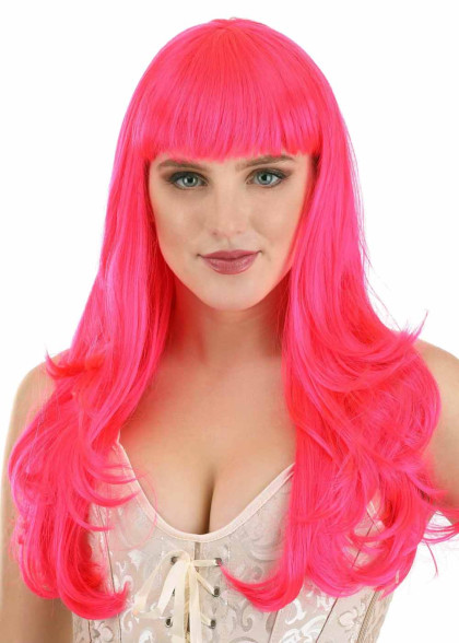 Рожева перука