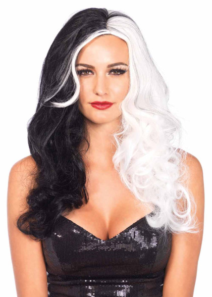 Двоколірна перука