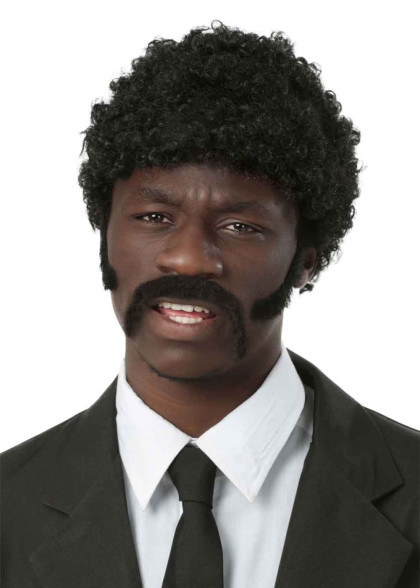 Перука та вуса кудрі