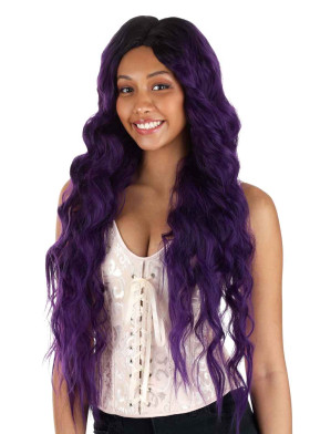 Парик фиолетовый
