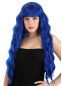 Парик синий, HC3594
