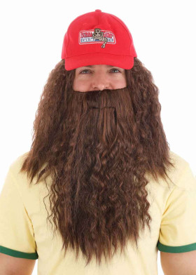 Парик и борода кудрявые