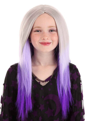 Детский фиолетовый парик