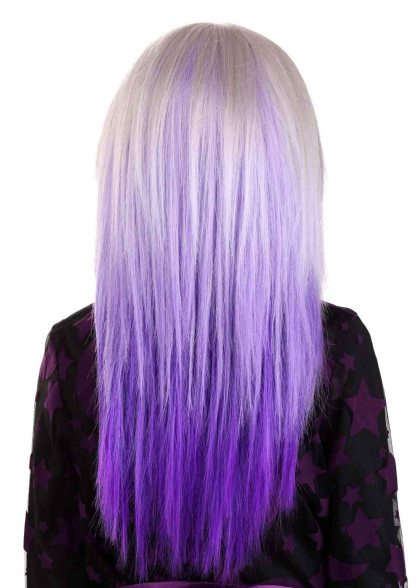 Дитяча фіолетова перука