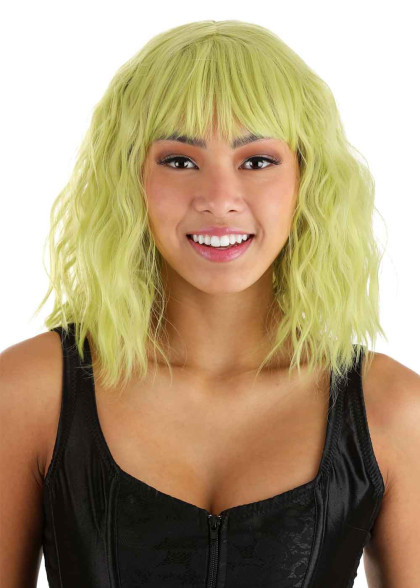 Перука світло зелена