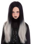 Черно серый парик, HC3653