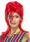 Парик неоново красный, HC3659