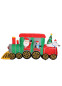 Надувная декорация Новогодний поезд, HC5001